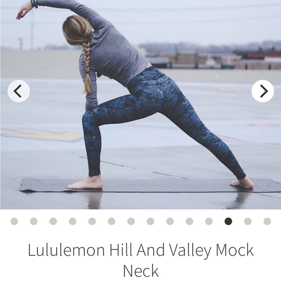 Lululemon Hill And Valley Mock Neck - Picture 4 of 9